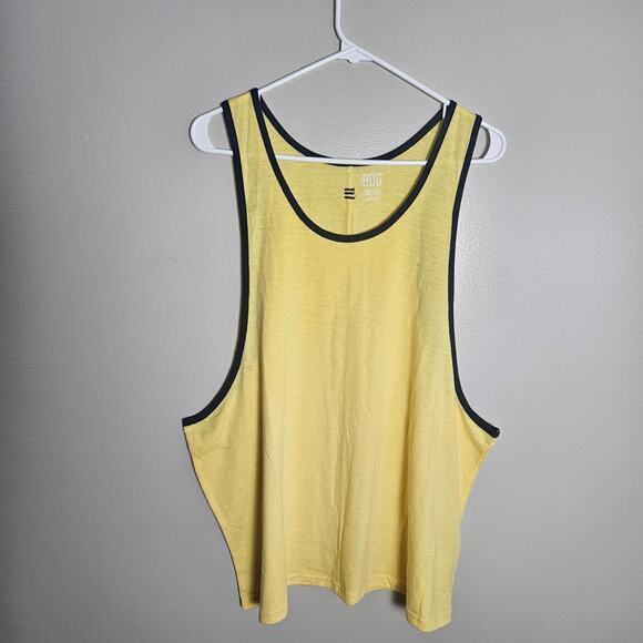 NWOT BDG Supercut Tank Top Sz XXL in Yellow - Picture 2 of 12
